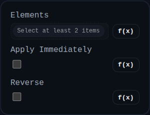 Parallel Constraint dialog