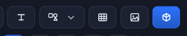 2D Sheets insert toolbar